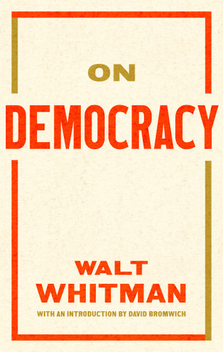 On Democracy (Library of America Broadsides) book cover by Walt Whitman