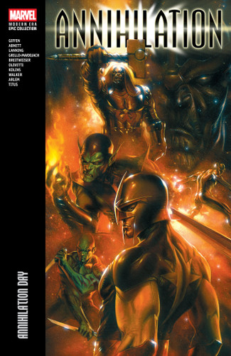 Annihilation Modern Era Epic Collection: Annihilation Day book cover by Keith Giffen, Marvel Various