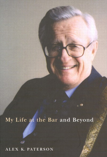My Life at the Bar and Beyond (Footprints Series #3) book cover by Alex K. Paterson