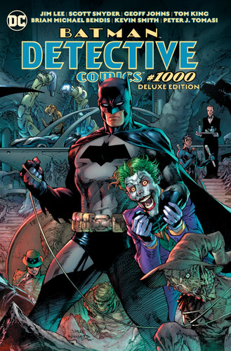 Detective Comics #1000: The Deluxe Edition (New Edition) book cover by Tom King, Geoff Johns, Paul Dini