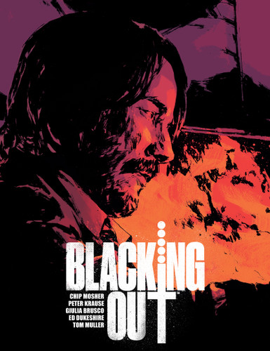 Blacking Out book cover by Chip Mosher