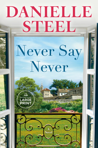 Never Say Never: A Novel book cover by Danielle Steel