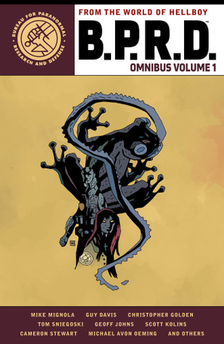 B.P.R.D. Omnibus Volume 1 book cover by Mike Mignola, Christopher Golden