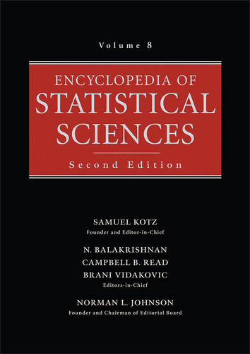 Encyclopedia of Statistical Sciences, Volume 8 book cover by 