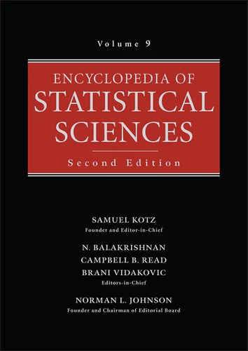Encyclopedia of Statistical Sciences, Volume 9 book cover by 