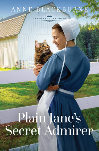 Plain Jane's Secret Admirer (The Heart of the Amish) book cover by Anne Blackburne