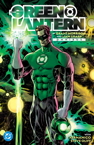 The Green Lantern by Grant Morrison and Liam Sharp Omnibus book cover by Grant Morrison