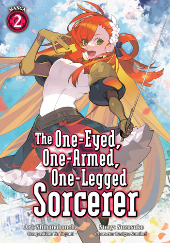 The One-Eyed, One-Armed, One-Legged Sorcerer (Manga) Vol. 2 book cover by Suzusuke