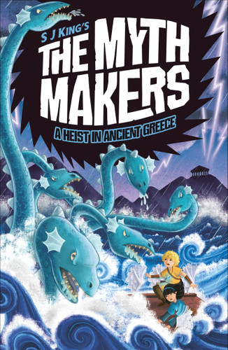 The Myth Makers: A Heist in Ancient Greece (The Myth Makers) book cover by SJ King