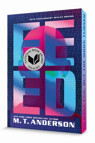 Feed book cover by M. T. Anderson