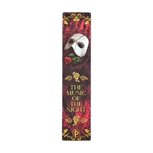Masked Melody Bookmark, Andrew Lloyd Webber Collection by Paperblanks (Phantom of the Opera) book cover by 