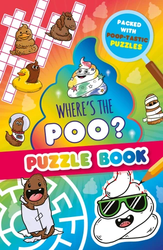 Where’s the Poo? A Pooptastic Puzzle Book book cover by Alex Hunter