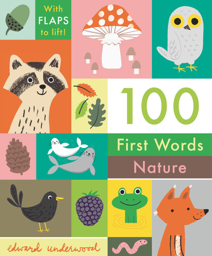 100 First Words: Nature: With Flaps to Lift (100 First Words) book cover by 