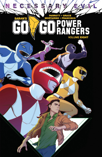 Saban's Go Go Power Rangers Vol. 8 (Saban's Go Go Power Rangers) book cover by Ryan Parrott, Sina Grace