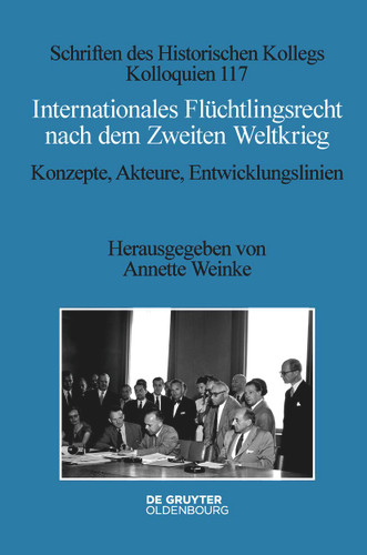 Internationales Flüchtlingsrecht nach dem Zweiten Weltkrieg: Konzepte, Akteure, Entwicklungslinien [9783111669878]
