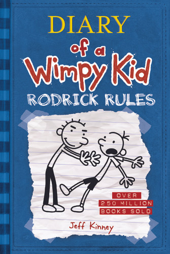 Rodrick Rules (Diary of a Wimpy Kid #2): A hilariously awkward sibling showdown from the #1 international bestselling Diary of a Wimpy Kid series (Book 2) (Diary of a Wimpy Kid) book cover by Jeff Kinney