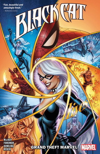 Black Cat Vol. 1: Grand Theft Marvel (BLACK CAT) book cover by Jed MacKay, Nao Fuji