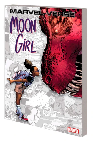 Marvel-Verse: Moon Girl (MOON GIRL AND DEVIL DINOSAUR) book cover by Brandon Montclare, Amy Reeder