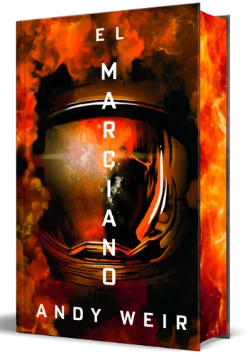 El marciano (Edición limitada cantos pintados) / The Martian (Limited Sprayed Edges Edition) book cover by Andy Weir