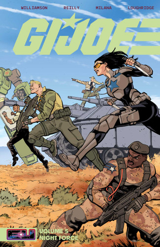 G.I. Joe Vol. 5: Night Force (G.I. Joe) book cover by Joshua Williamson