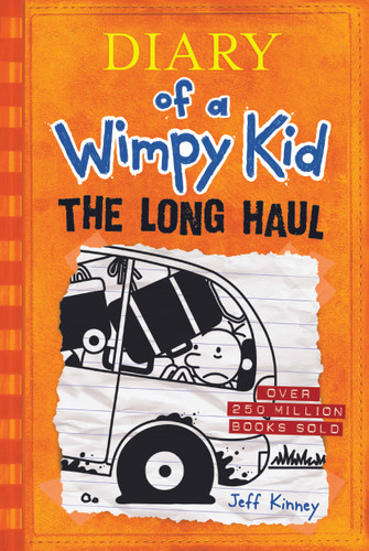 The Long Haul (Diary of a Wimpy Kid #9) (Diary of a Wimpy Kid) book cover by Jeff Kinney