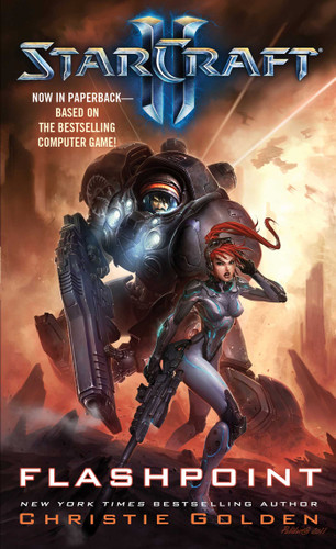 StarCraft II: Flashpoint (Starcraft) book cover by Christie Golden