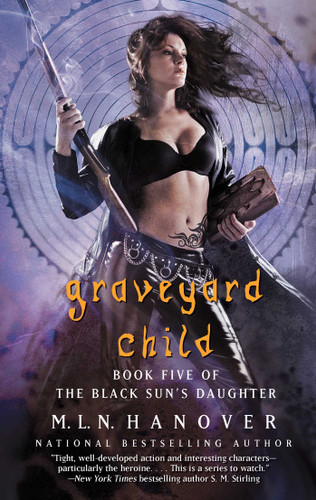 Graveyard Child book cover by M.L.N. Hanover