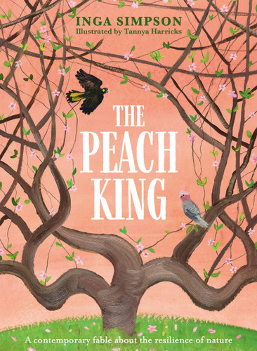 The Peach King book cover by Inga Simpson