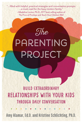 The Parenting Project: Build Extraordinary Relationships With Your Kids Through Daily Conversation book cover by Kristine Schlichting, Amy Alamar