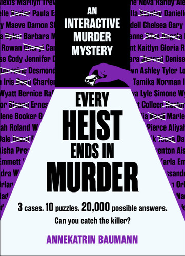 Every Heist Ends in Murder: 3 cases. 10 puzzles. 20,000 possible answers. Can you catch the killer? (An Interactive Murder Mystery) book cover by Annekatrin Baumann