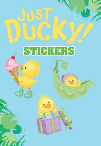 Just Ducky! Stickers (Dover Little Activity Books: Animals) book cover by Janet Skiles