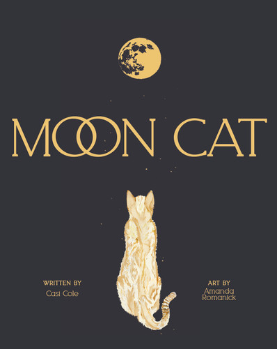 Moon Cat book cover by Casi Cole