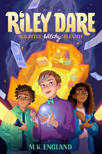 Riley Dare: Slightly Witchy Sleuth (Riley Dare) book cover by M. K. England