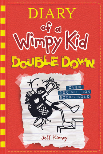 Double Down (Diary of a Wimpy Kid #11) (Diary of a Wimpy Kid) book cover by Jeff Kinney