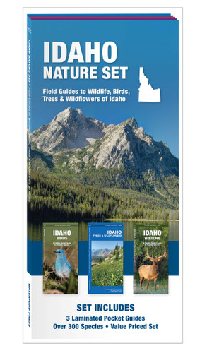 Idaho Nature Set: Field Guides to Wildlife, Birds, Trees & Wildflowers of Idaho (Nature Observation North America) book cover by 