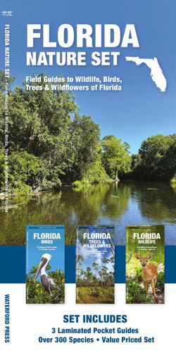 Florida Nature Set: Field Guides to Wildlife, Birds, Trees & Wildflowers of Florida (Nature Observation North America) book cover by 