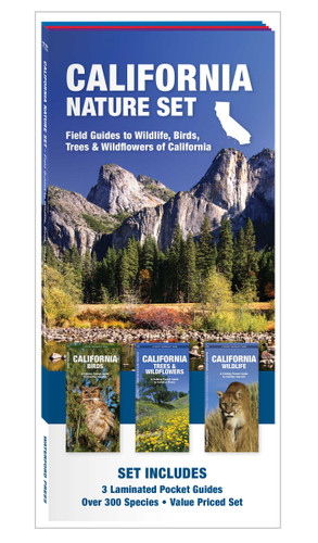 California Nature Set: Field Guides to Wildlife, Birds, Trees & Wildflowers of California (Nature Observation North America) book cover by 