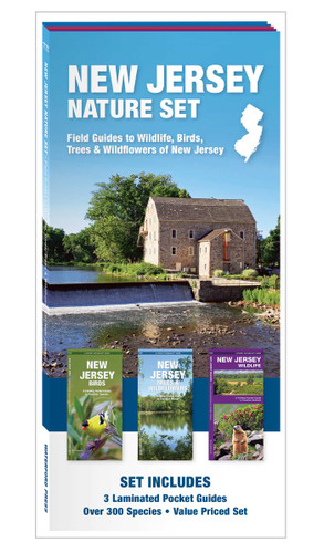 New Jersey Nature Set: Field Guides to Wildlife, Birds, Trees & Wildflowers of New Jersey (Nature Observation North America) book cover by 