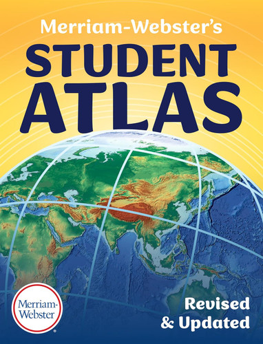 Merriam-Webster's Student Atlas book cover by Merriam-Webster