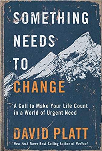 Something Needs to Change: A Call to Make Your Life Count in a World of Urgent Need Cover