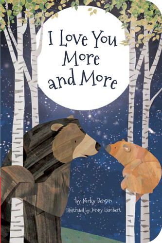 I Love You More and More book cover by Nicky Benson