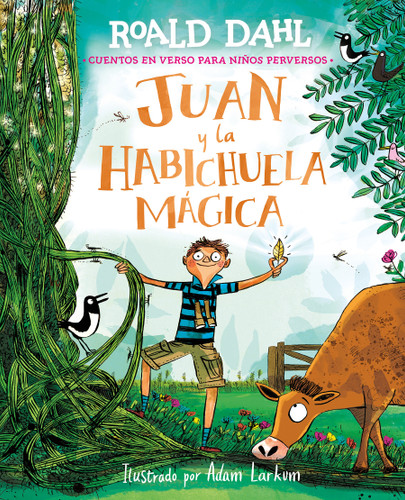 Juan y la habichuela mágica / Jack and the Beanstalk book cover by Roald Dahl