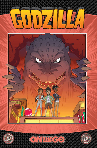 Godzilla: On The Go (On the Go) book cover by Erik Burnham, Rosie  Knight