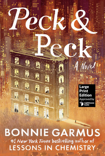 Peck & Peck (Large Print Edition): A Novel book cover by Bonnie Garmus