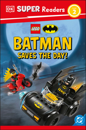 DK Super Readers L2 LEGO DC Batman book cover by DK