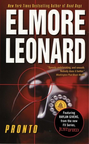 Pronto book cover by Elmore Leonard
