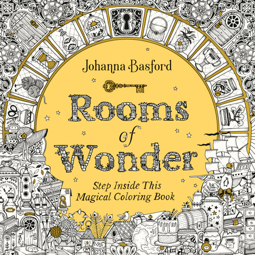Rooms of Wonder: Step Inside This Magical Coloring Book book cover by Johanna Basford