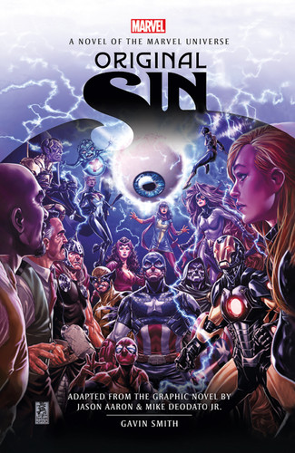Marvel's Original Sin Prose Novel book cover by Gavin G. Smith