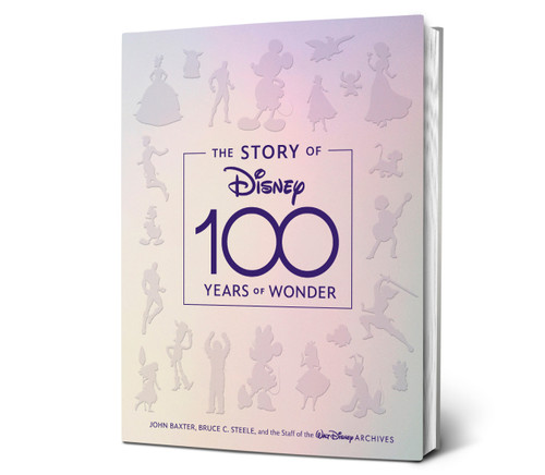 The Story of Disney: 100 Years of Wonder book cover by John Baxter, Bruce C. Steele, Staff of the Walt Disney Archives