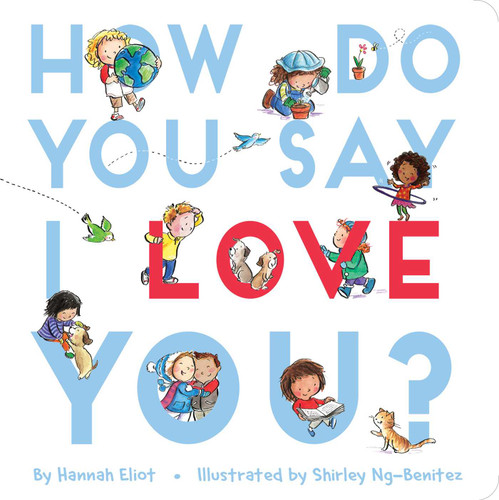 How Do You Say I Love You? book cover by Hannah Eliot